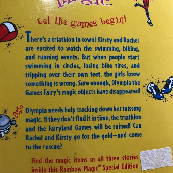 Rainbow magic Special Edition Books Olympia Games Summer Vacation Carnival Fairy - Picture 8 of 16